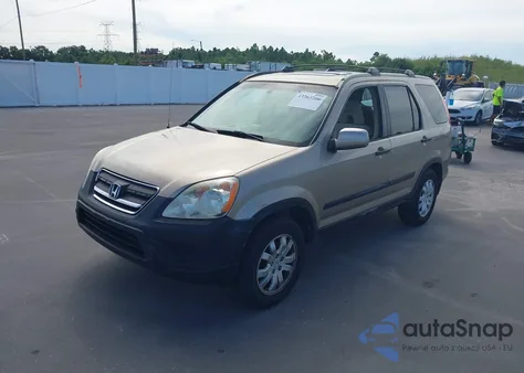 2005 Honda Cr-V Ex из США, поврежденный, VIN SHSRD78855U315103
